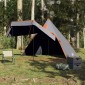 vidaXL Σκηνή Κάμπινγκ Tipi 5 Ατόμων Αδιάβροχη Γκρι