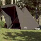 vidaXL Σκηνή Οικογενειακή Tipi 6 Ατόμων Αδιάβροχη Καφέ