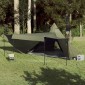 vidaXL Σκηνή Οικογενειακή Tipi 8 Ατόμων Αδιάβροχη Πράσινη Λαδί