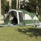 vidaXL Σκηνή Οικογενειακή Τούνελ 8 Ατόμων Αδιάβροχη Πράσινη