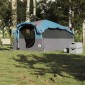 vidaXL Σκηνή Οικογενειακή Τούνελ 6 Ατόμων Αντίσταση στο νερό Μπλε