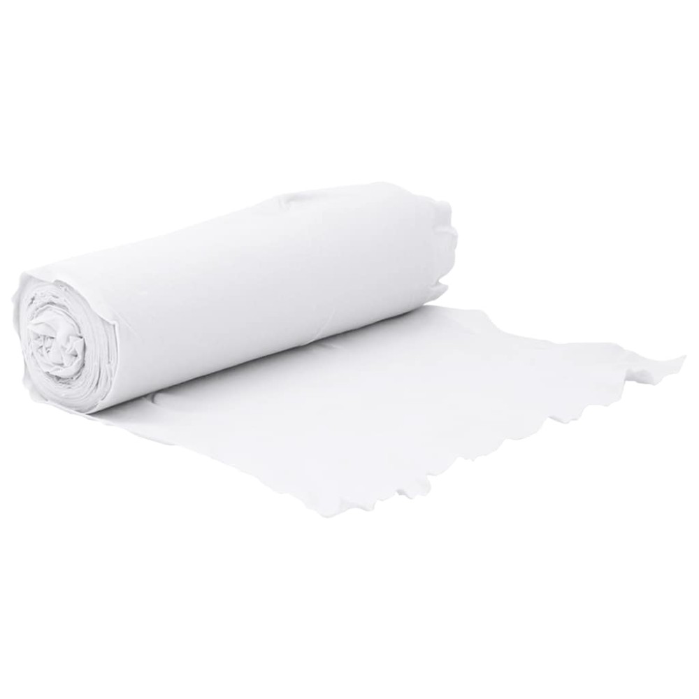 vidaXL Μεμβράνη με Γεωύφασμα Λευκή 1 x 150 μ. Πολυεστερικές Ίνες