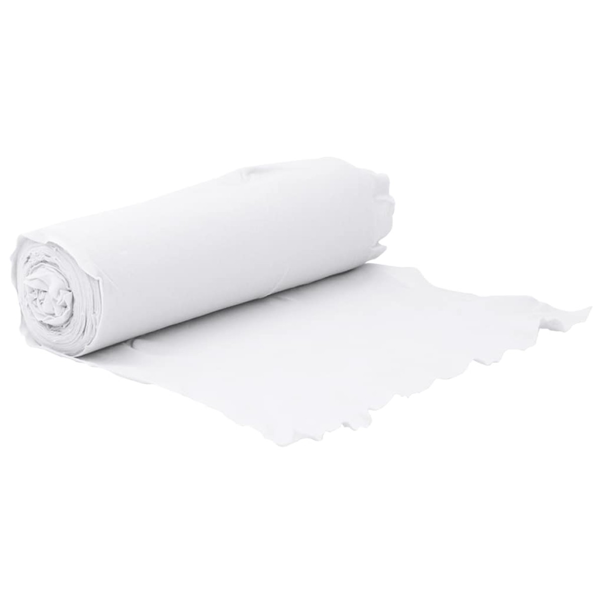 vidaXL Μεμβράνη με Γεωύφασμα Λευκή 1 x 150 μ. Πολυεστερικές Ίνες