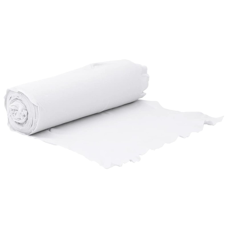 vidaXL Μεμβράνη με Γεωύφασμα Λευκή 1 x 150 μ. Πολυεστερικές Ίνες
