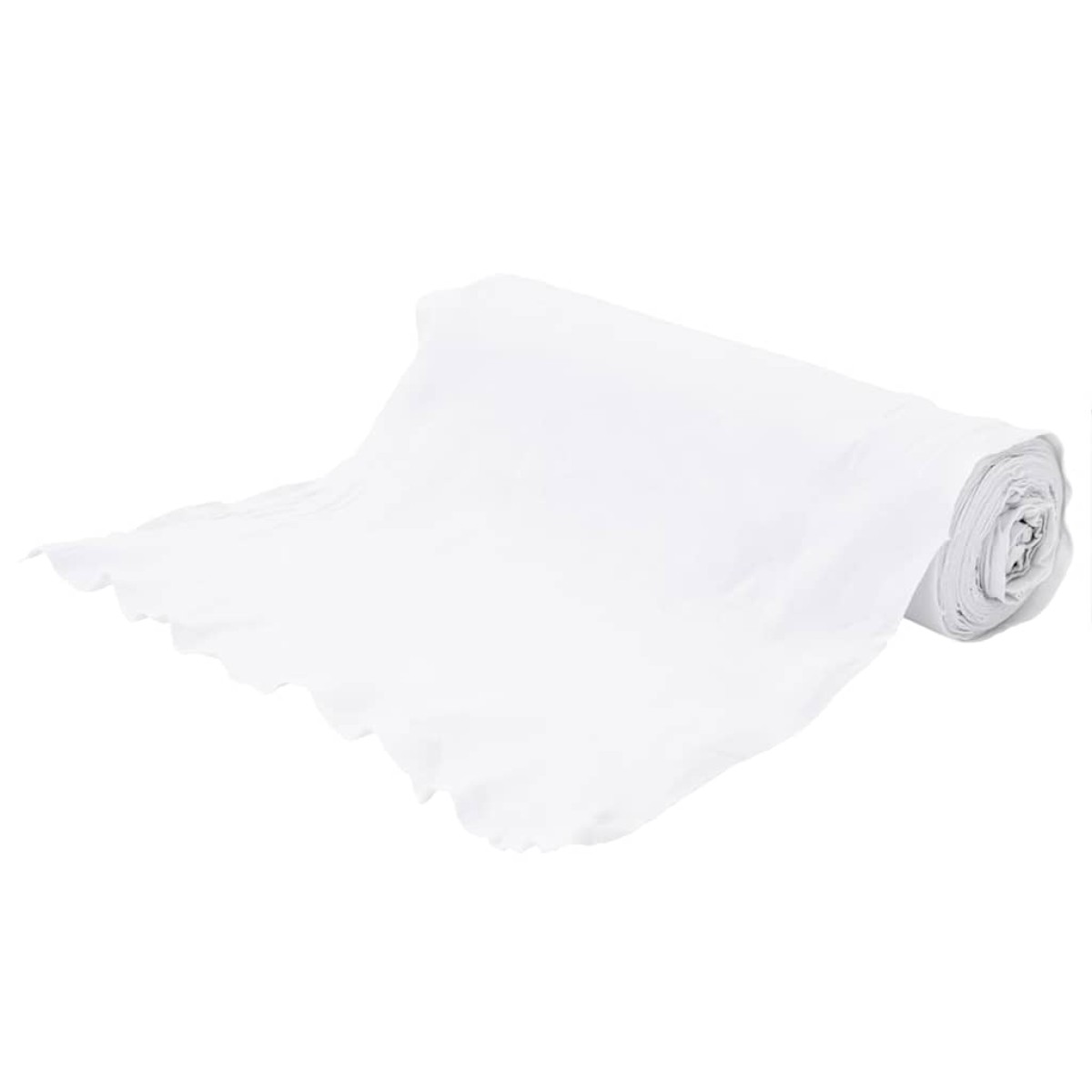 vidaXL Μεμβράνη με Γεωύφασμα Λευκή 1 x 150 μ. Πολυεστερικές Ίνες