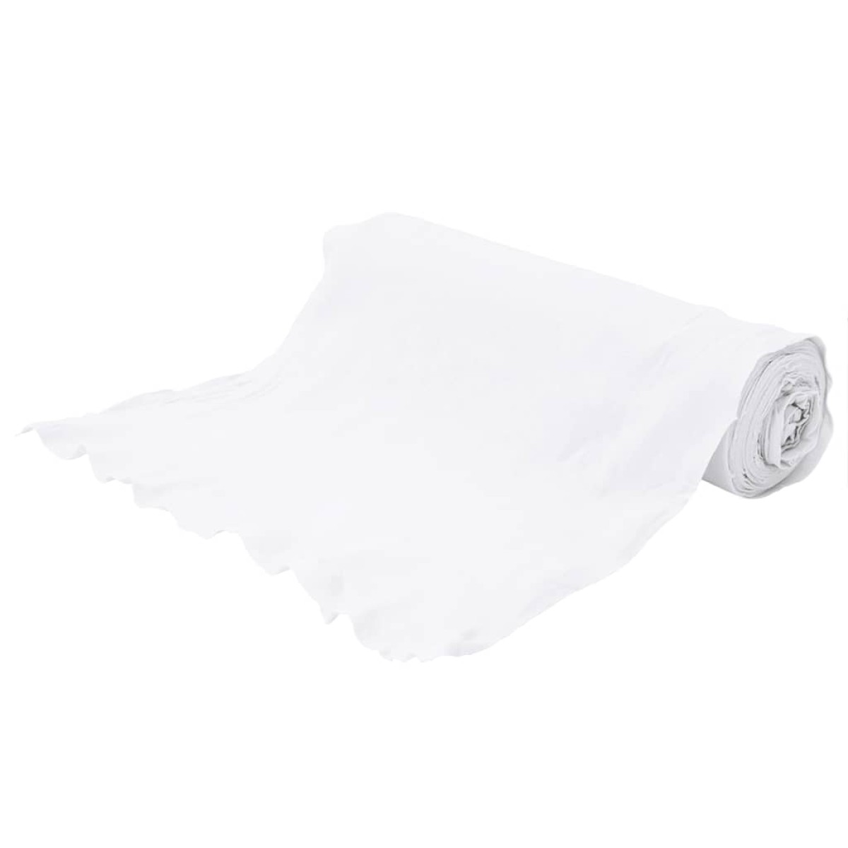 vidaXL Μεμβράνη με Γεωύφασμα Λευκή 1 x 150 μ. Πολυεστερικές Ίνες