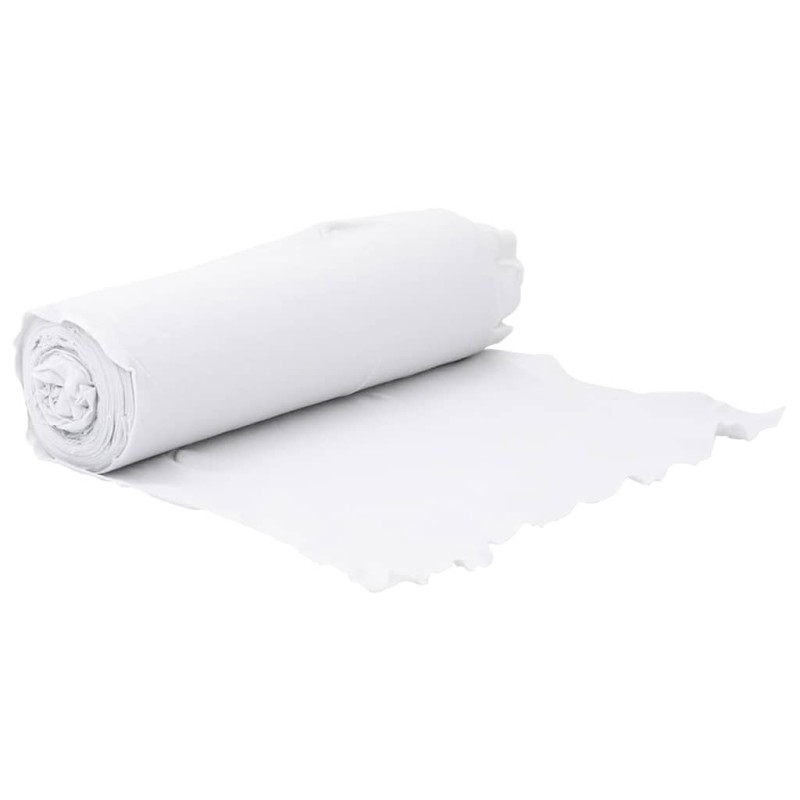 vidaXL Μεμβράνη με Γεωύφασμα Λευκή 1 x 150 μ. Πολυεστερικές Ίνες
