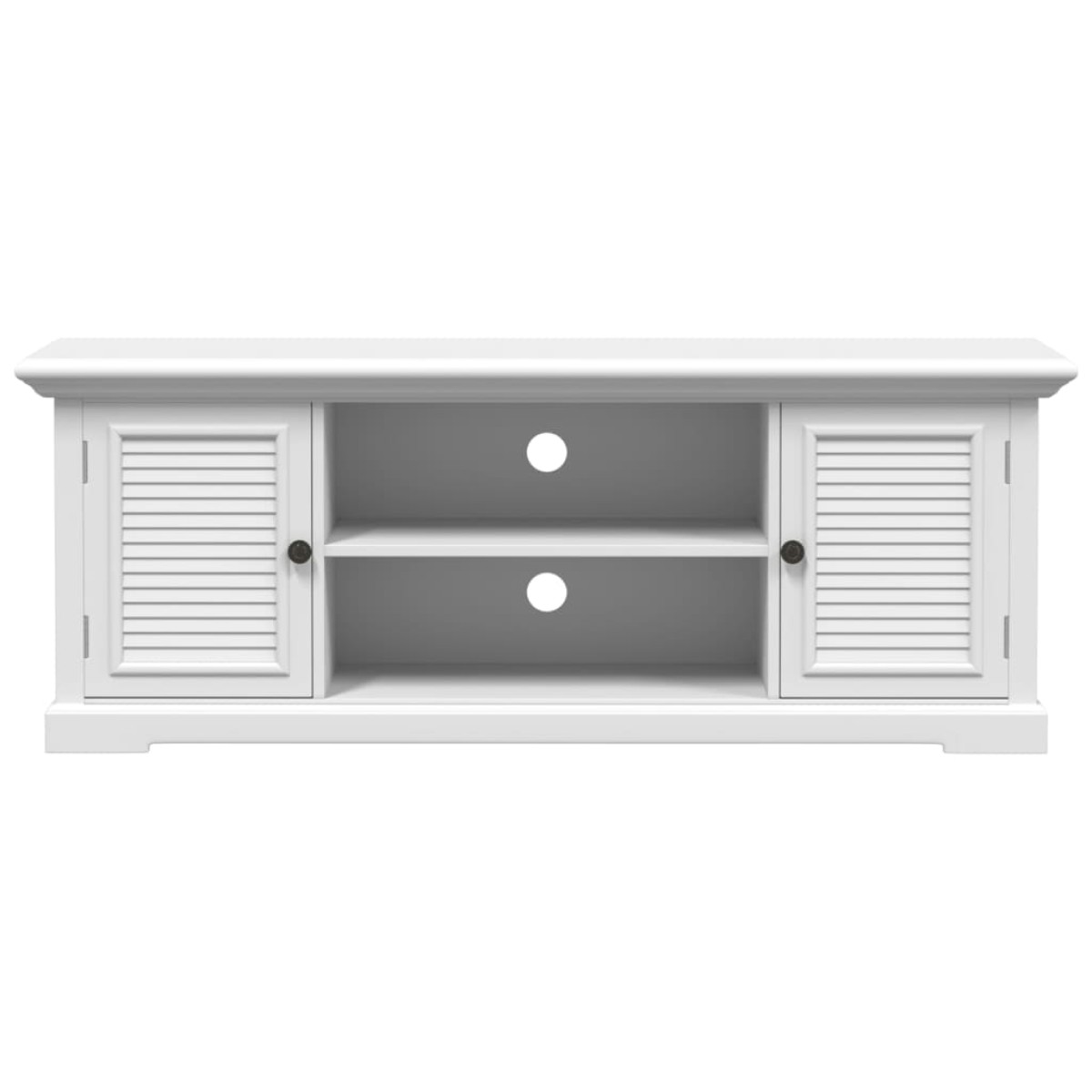 vidaXL Έπιπλο Τηλεόρασης Λευκό 110x30x41 εκ. από Επεξεργασμένο Ξύλο