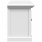 vidaXL Έπιπλο Τηλεόρασης Λευκό 110x30x41 εκ. από Επεξεργασμένο Ξύλο