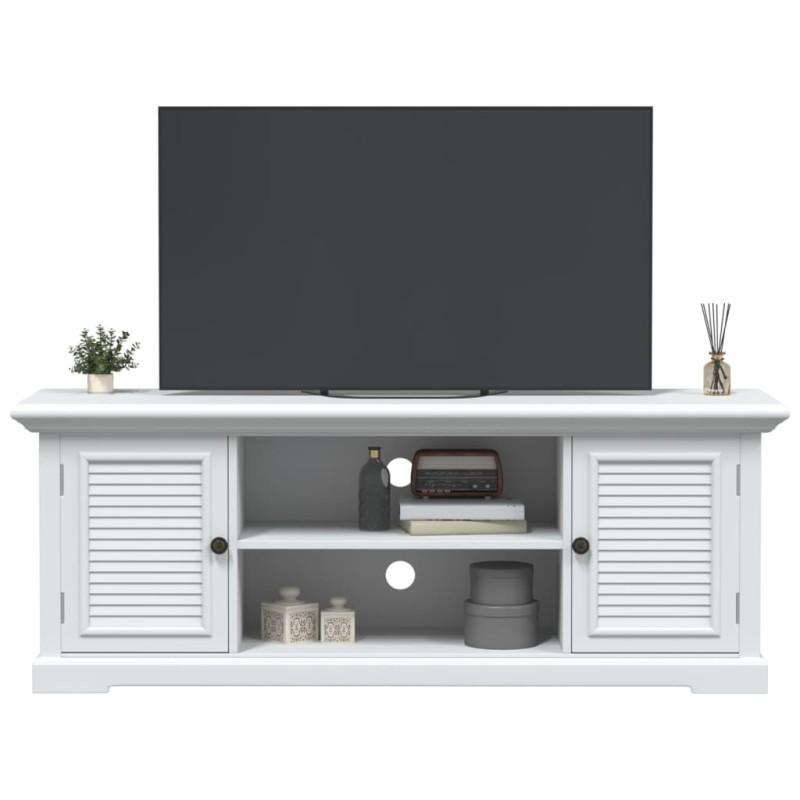 vidaXL Έπιπλο Τηλεόρασης Λευκό 110x30x41 εκ. από Επεξεργασμένο Ξύλο