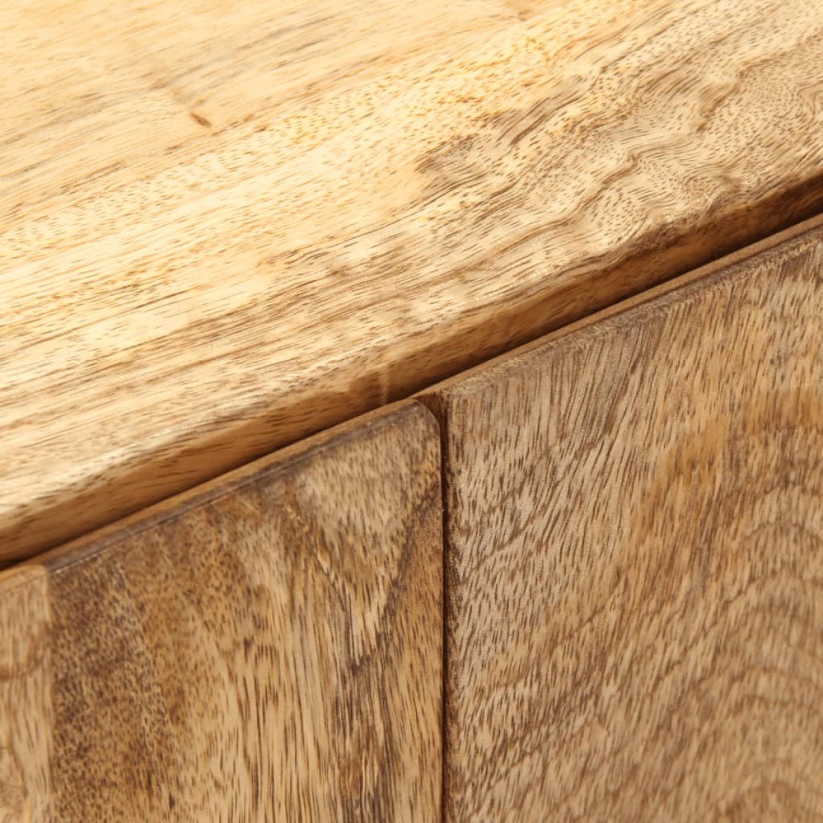 vidaXL Ντουλάπι 53x35x72 εκ. από Μασίφ Ξύλο Μάνγκο