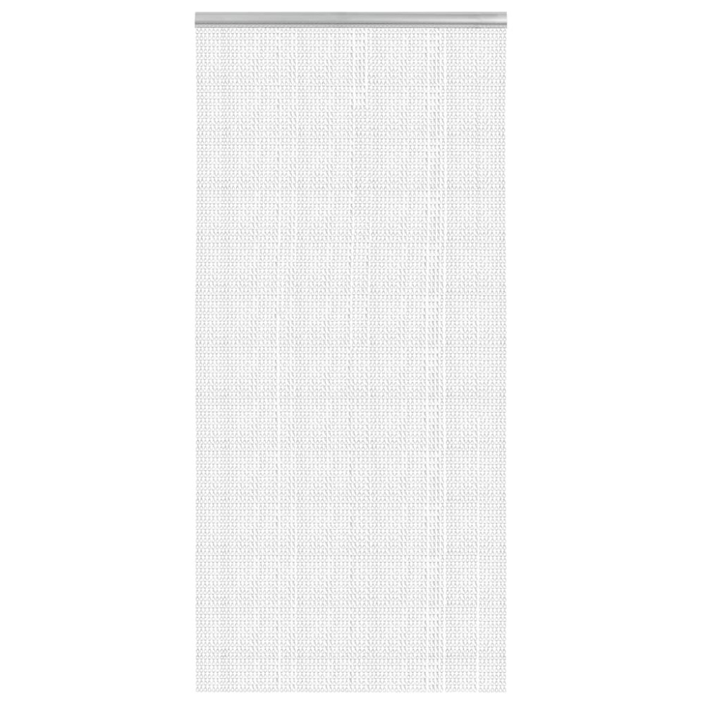 vidaXL Σήτα Πόρτας Αλυσιδωτή 100x226 εκ. από Αλουμίνιο