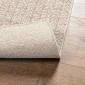 vidaXL Χαλί ZIZUR Κρεμ Όψη Γιούτας Εσωτ. & Εξωτ. Χώρου 80x200 εκ.