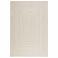 vidaXL Χαλί ZIZUR Κρεμ Όψη Γιούτας Εσωτ. & Εξωτ. Χώρου 140 x 200 εκ.