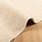 vidaXL Χαλί ZIZUR Μπεζ Όψη Γιούτας Εσωτ. & Εξωτ. Χώρου 60 x 110 εκ.