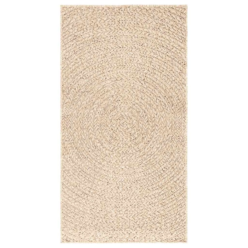vidaXL Χαλί ZIZUR Μπεζ Όψη Γιούτας Εσωτ. & Εξωτ. Χώρου 60 x 110 εκ.