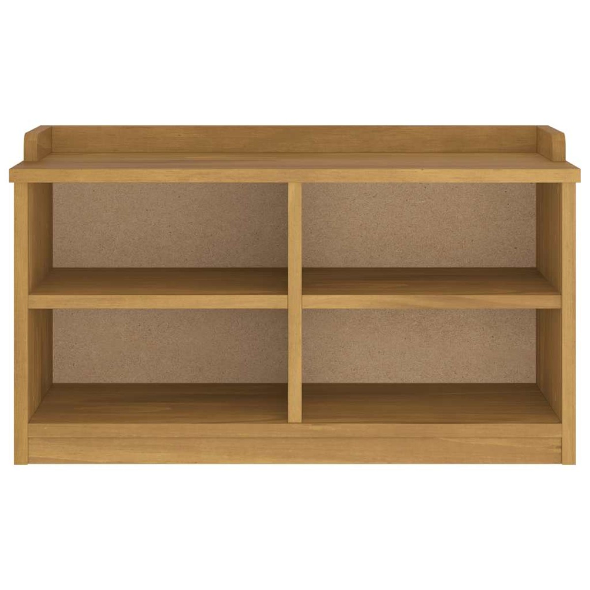 vidaXL Πάγκος διαδρόμου "SANDNES" 87x40x50 εκ. Πεύκο μασίφ ξύλο