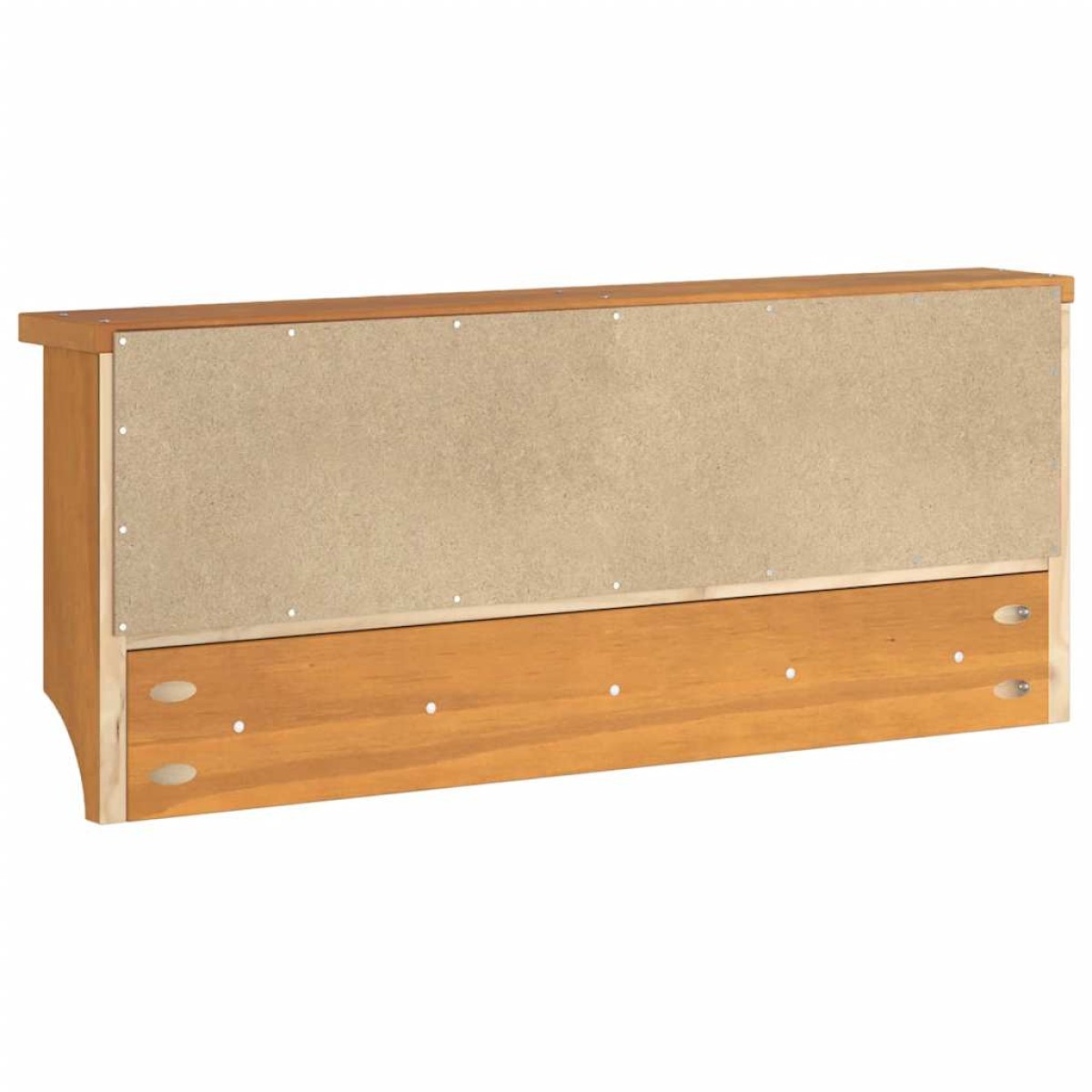 vidaXL Επίτοιχη κρεμάστρα παλτών SANDNES 87x12x35 εκ. Πεύκο μασίφ ξύλο