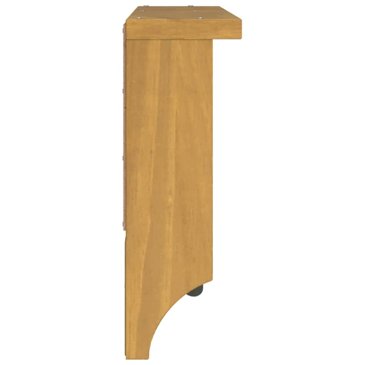 vidaXL Επίτοιχη κρεμάστρα παλτών SANDNES 87x12x35 εκ. Πεύκο μασίφ ξύλο