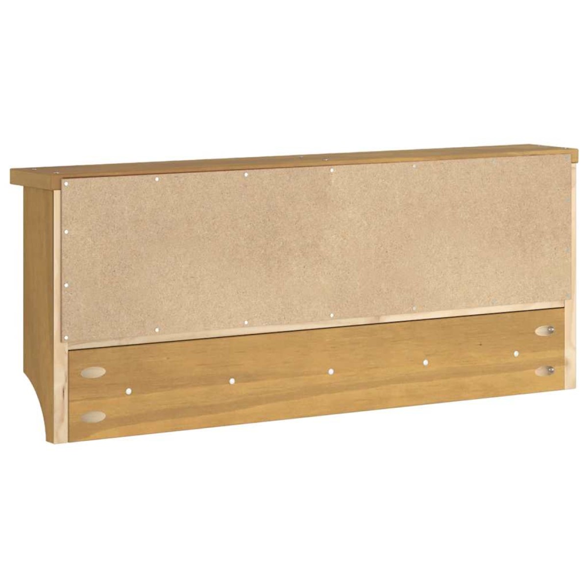 vidaXL Επίτοιχη κρεμάστρα παλτών SANDNES 87x12x35 εκ. Πεύκο μασίφ ξύλο