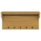 vidaXL Επίτοιχη κρεμάστρα παλτών SANDNES 87x30x42 εκ. Πεύκο μασίφ ξύλο