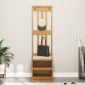 vidaXL Δέντρο χωλ "SANDNES" 45x40x159,5 εκ.Πεύκο μασίφ ξύλο