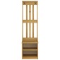 vidaXL Δέντρο χωλ "SANDNES" 45x40x159,5 εκ.Πεύκο μασίφ ξύλο