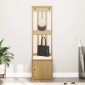 vidaXL Δέντρο χωλ "SANDNES" 45x40x159,5 εκ.Πεύκο μασίφ ξύλο