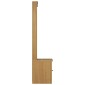 vidaXL Δέντρο χωλ "SANDNES" 45x40x159,5 εκ.Πεύκο μασίφ ξύλο