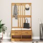 vidaXL Δέντρο χωλ "SANDNES" 87x40x159,5 εκ. Πεύκο μασίφ ξύλο