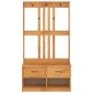 vidaXL Δέντρο χωλ "SANDNES" 87x40x159,5 εκ. Πεύκο μασίφ ξύλο