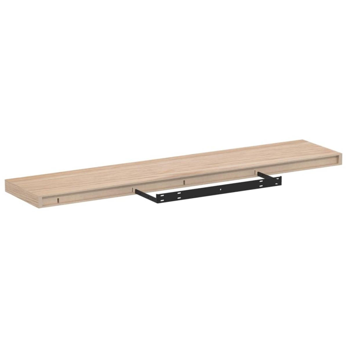 vidaXL Ράφια Τοίχου 4 τεμ. 110x23,5x4 εκ. Επεξεργασμένο Ξύλο