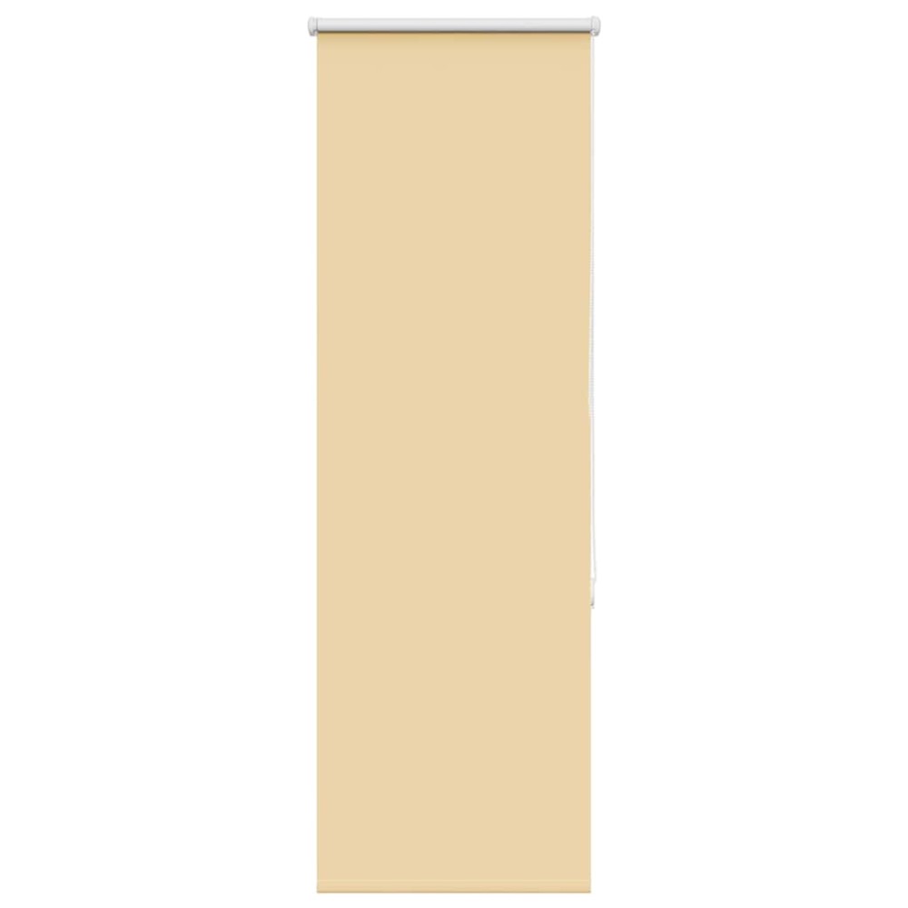vidaXL Ρολέρ Μπλακάουτ Μπεζ 55x130 cm Πλάτος υφάσματος 50,7 cm