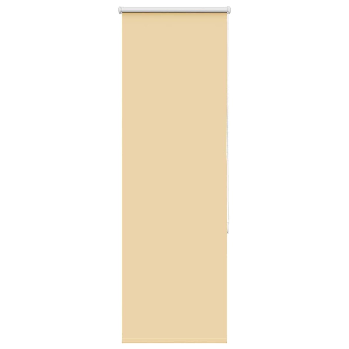 vidaXL Ρολέρ Μπλακάουτ Μπεζ 55x130 cm Πλάτος υφάσματος 50,7 cm