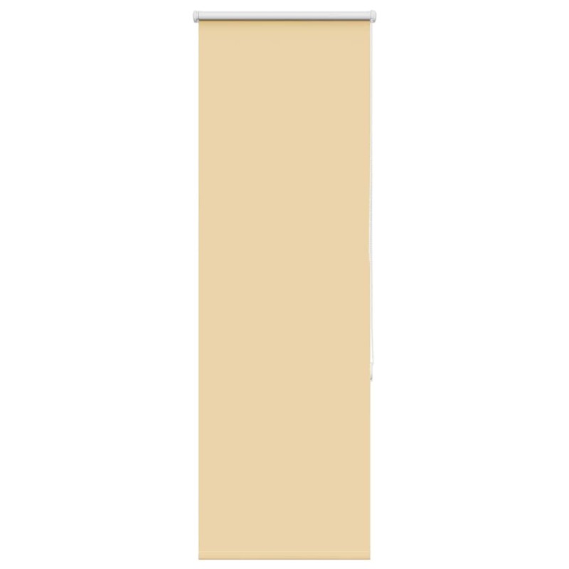 vidaXL Ρολέρ Μπλακάουτ Μπεζ 55x130 cm Πλάτος υφάσματος 50,7 cm