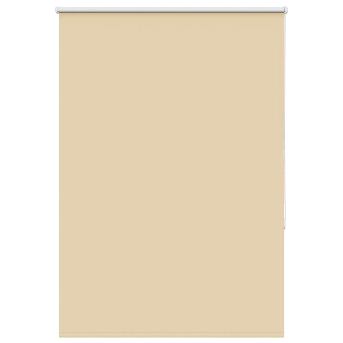 vidaXL Ρολέρ Μπλακάουτ Μπεζ 115x130 cm Πλάτος υφάσματος 110,7 cm