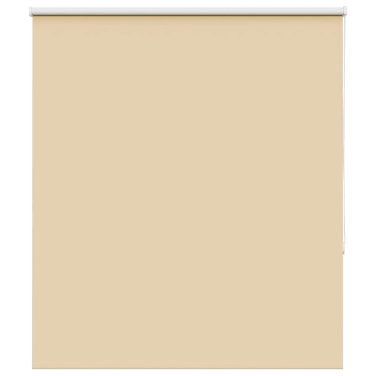 vidaXL Ρολέρ Μπλακάουτ Μπεζ 125x130 cm Πλάτος υφάσματος 121,6 cm