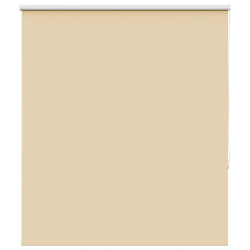 vidaXL Ρολέρ Μπλακάουτ Μπεζ 125x130 cm Πλάτος υφάσματος 121,6 cm