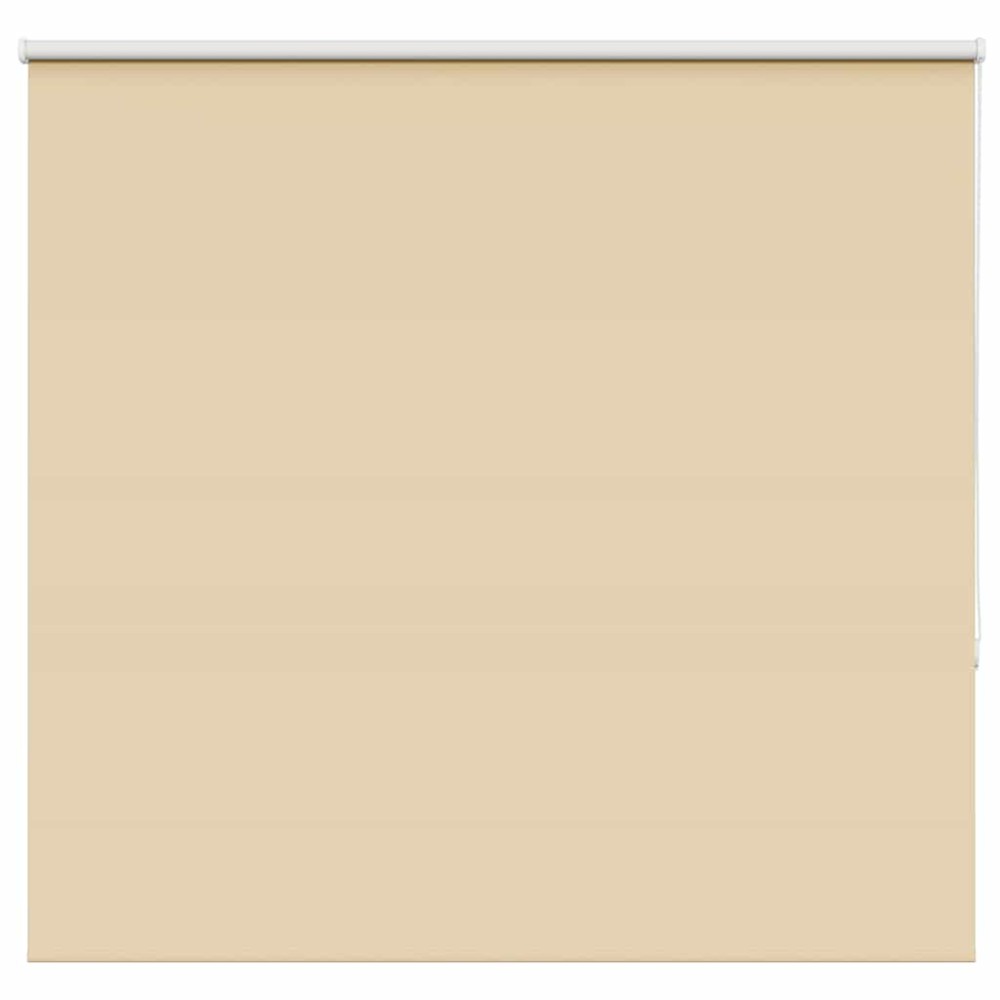vidaXL Roller Blind Blackout Μπεζ 155x130 cm Πλάτος υφάσματος 151,6cm