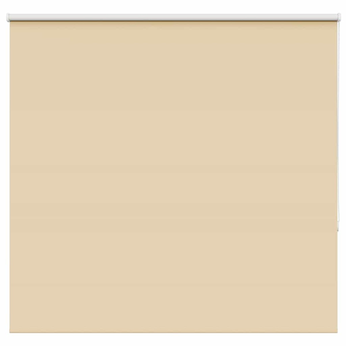 vidaXL Roller Blind Blackout Μπεζ 155x130 cm Πλάτος υφάσματος 151,6cm