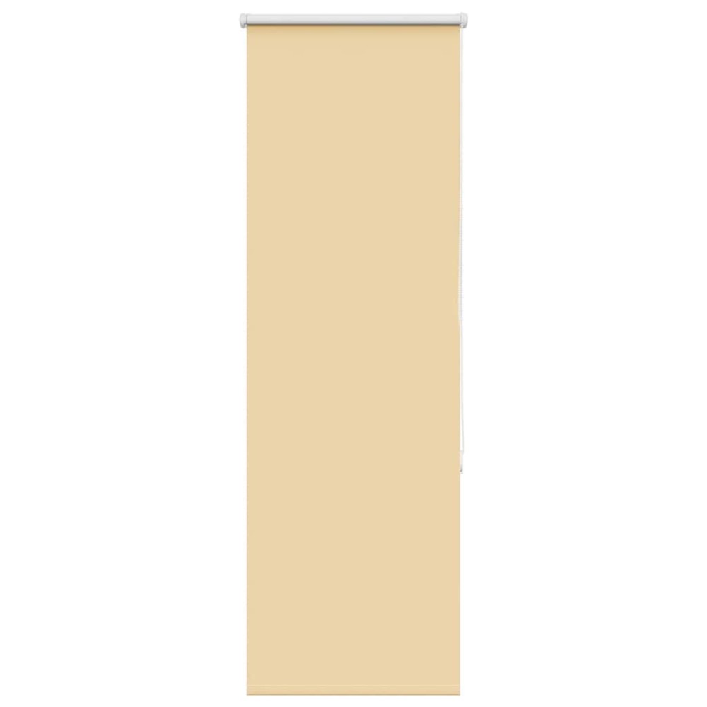 vidaXL Roller Blind Blackout Μπεζ 40x150 cm Πλάτος υφάσματος 35,7 cm