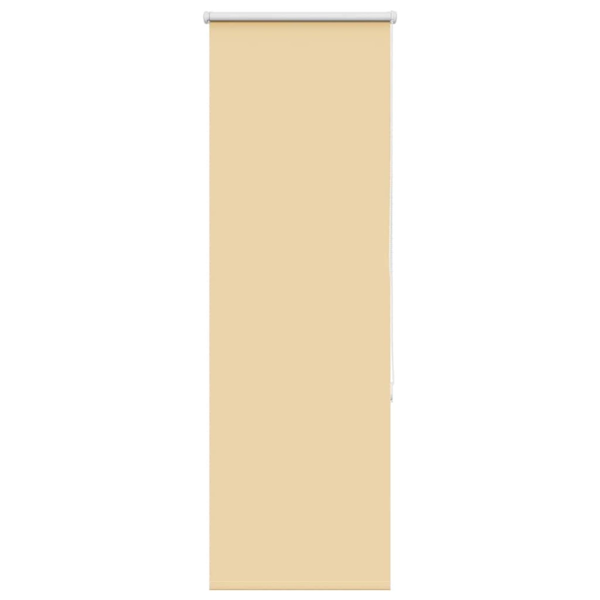 vidaXL Roller Blind Blackout Μπεζ 40x150 cm Πλάτος υφάσματος 35,7 cm