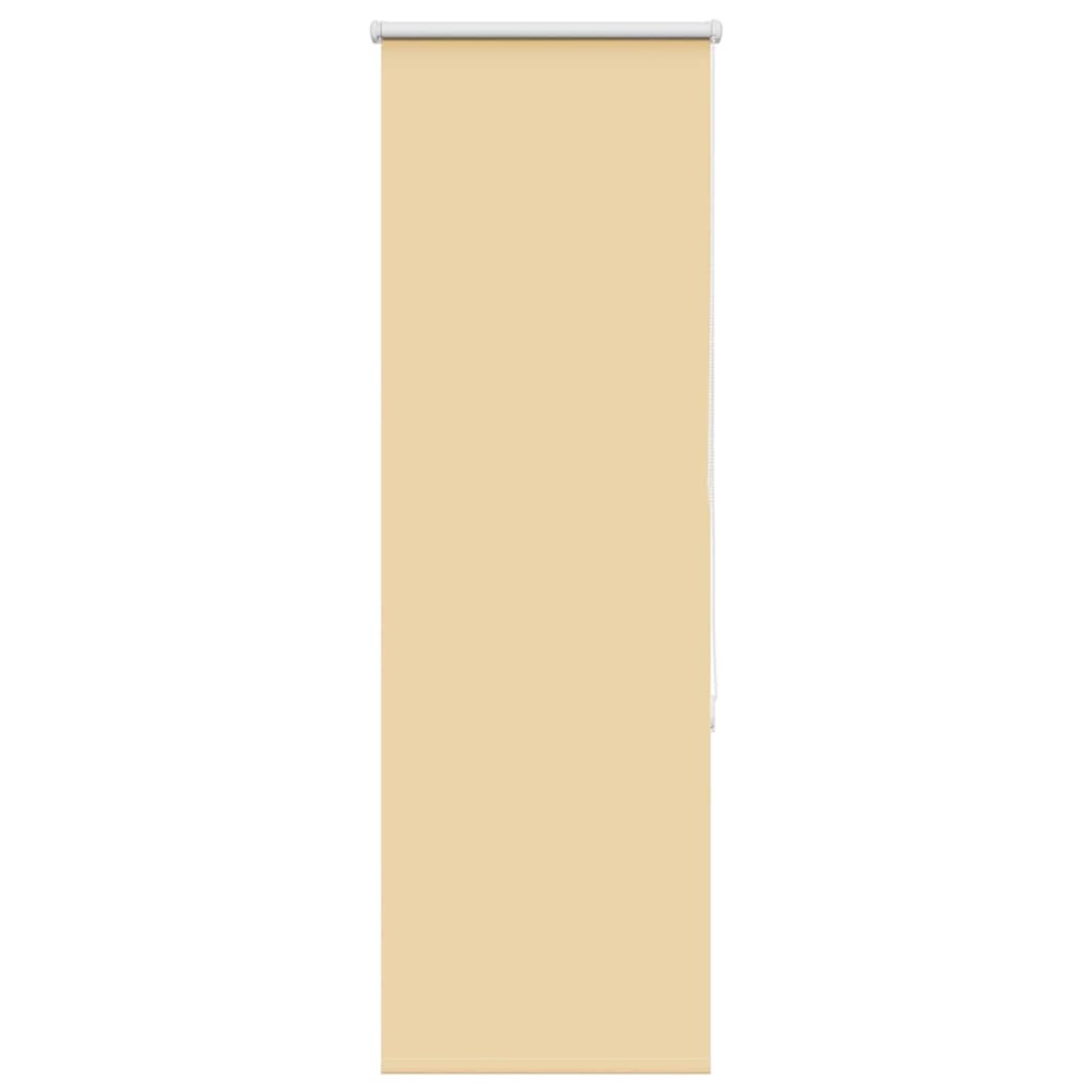 vidaXL Roller Blind Blackout Μπεζ 45x150 cm Πλάτος υφάσματος 40,7 cm
