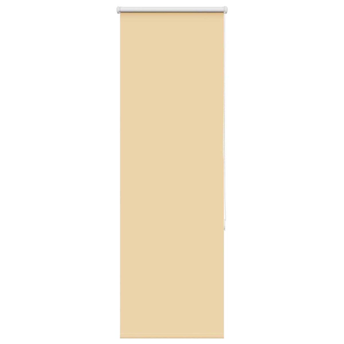 vidaXL Roller Blind Blackout Μπεζ 45x150 cm Πλάτος υφάσματος 40,7 cm