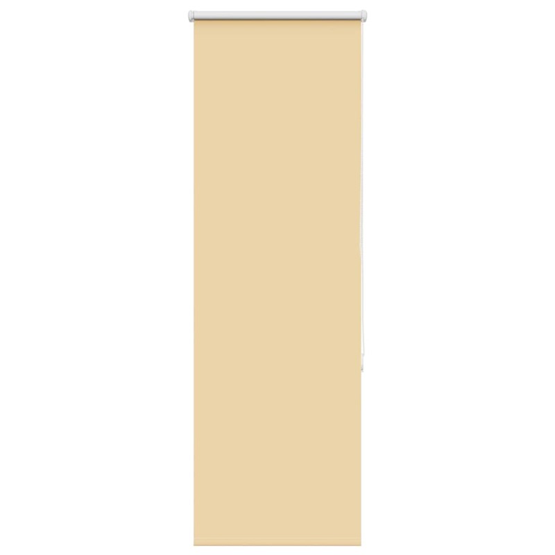 vidaXL Roller Blind Blackout Μπεζ 45x150 cm Πλάτος υφάσματος 40,7 cm