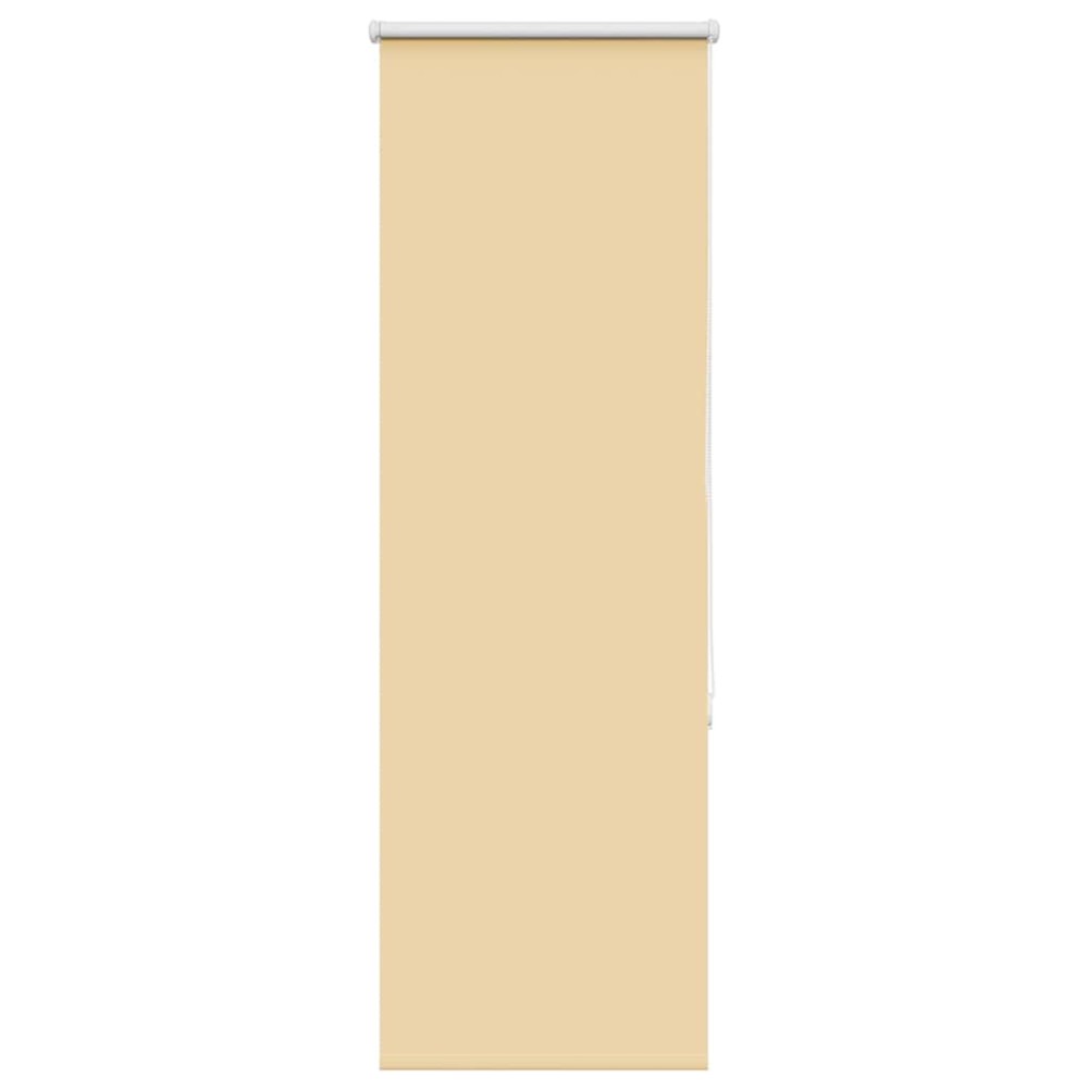 vidaXL Roller Blind Blackout Μπεζ 55x150 cm Πλάτος υφάσματος 50,7 cm