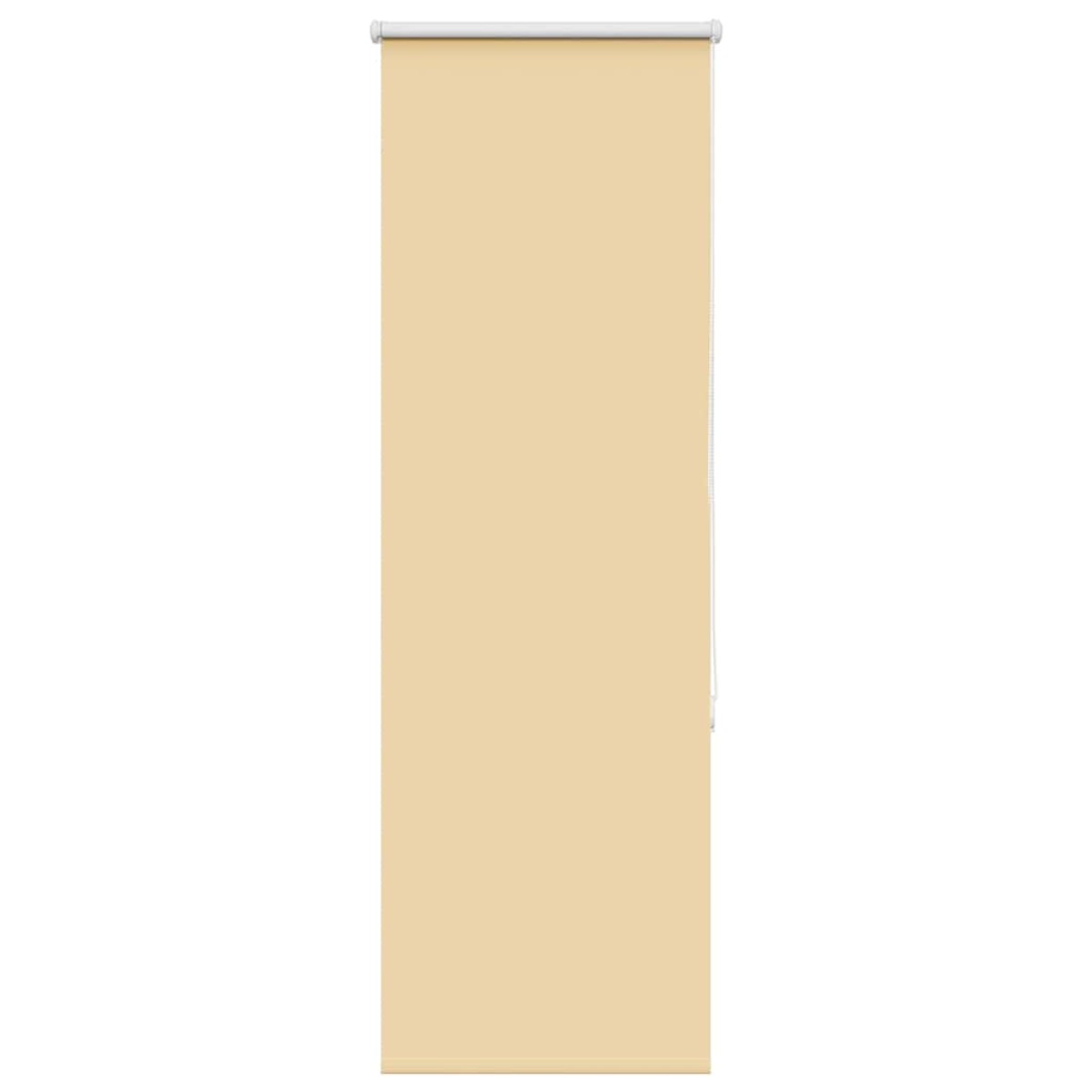 vidaXL Roller Blind Blackout Μπεζ 55x150 cm Πλάτος υφάσματος 50,7 cm
