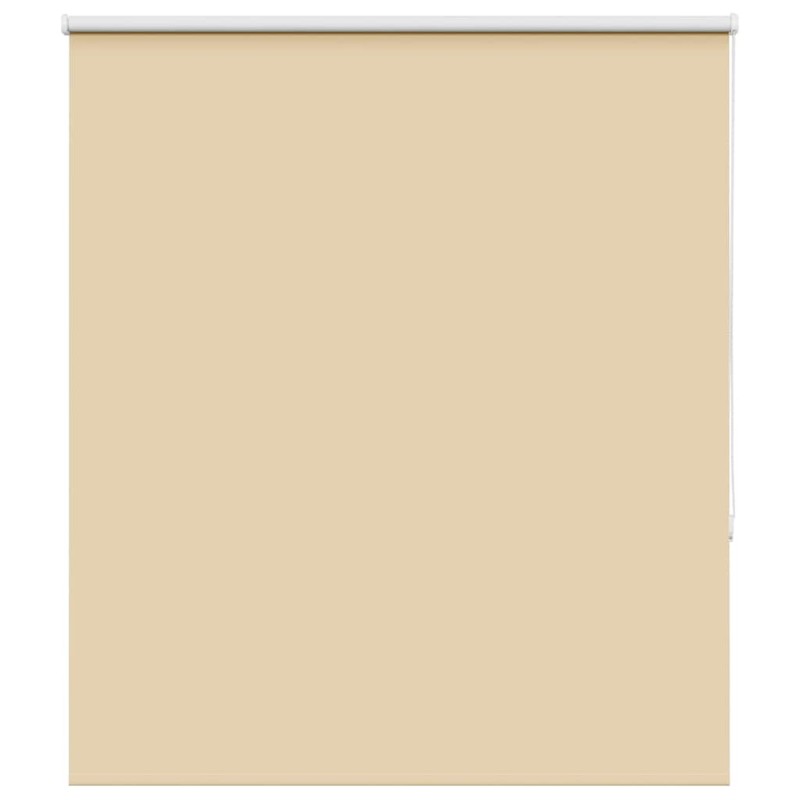 vidaXL Roller Blind Blackout Μπεζ 140x150 cm Πλάτος υφάσματος 136,6cm