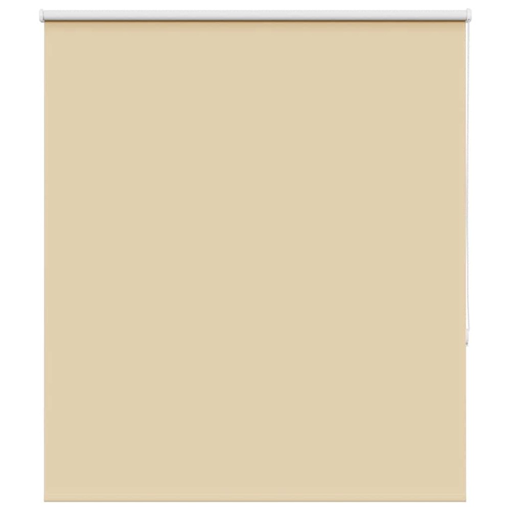 vidaXL Roller Blind Blackout Μπεζ 130x175 cm Πλάτος υφάσματος 126,6cm