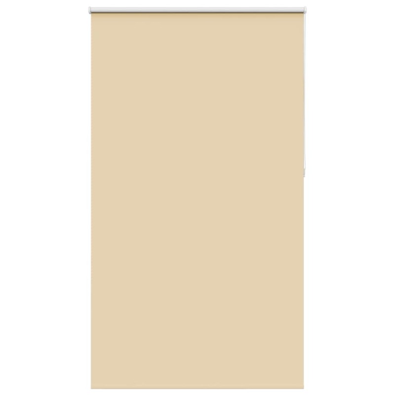 vidaXL Roller Blind Blackout Μπεζ 130x210 cm Πλάτος υφάσματος 126,6cm